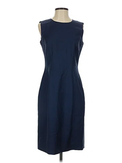 Pre-owned Boss By Hugo Boss Casual Dress In Blue