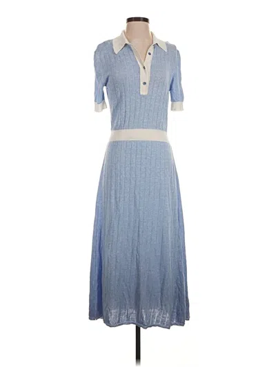 Pre-owned Boss By Hugo Boss Casual Dress In Blue