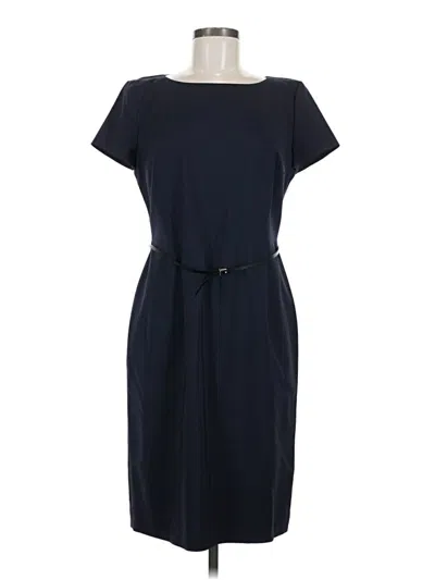 Pre-owned Boss By Hugo Boss Casual Dress In Blue