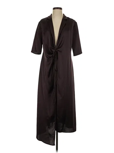Pre-owned Boss By Hugo Boss Casual Dress In Burgundy
