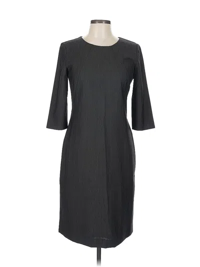 Pre-owned Boss By Hugo Boss Casual Dress In Gray