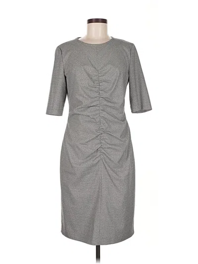 Pre-owned Boss By Hugo Boss Casual Dress In Gray
