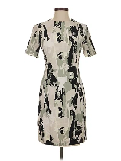 Pre-owned Boss By Hugo Boss Casual Dress In Gray