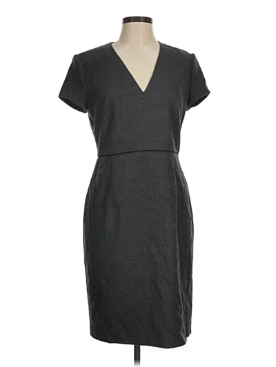 Pre-owned Boss By Hugo Boss Casual Dress In Gray
