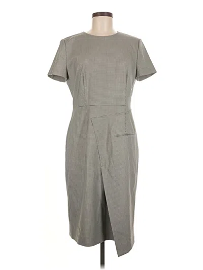 Pre-owned Boss By Hugo Boss Casual Dress In Gray