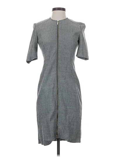 Pre-owned Boss By Hugo Boss Casual Dress In Gray