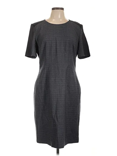 Pre-owned Boss By Hugo Boss Casual Dress In Gray