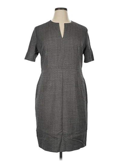Boss By Hugo Boss Casual Dress In Gray