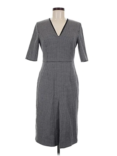 Pre-owned Boss By Hugo Boss Casual Dress In Gray