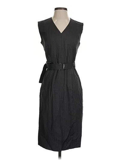 Pre-owned Boss By Hugo Boss Casual Dress In Gray
