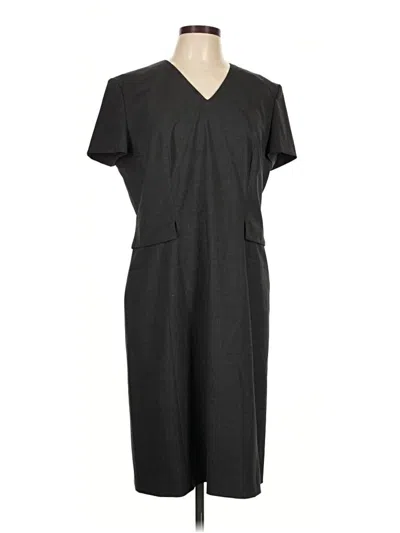 Pre-owned Boss By Hugo Boss Casual Dress In Gray