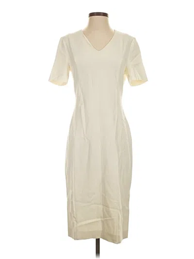 Pre-owned Boss By Hugo Boss Casual Dress In Ivory