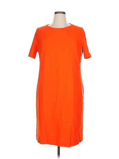 Pre-owned Boss By Hugo Boss Casual Dress In Orange
