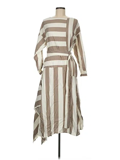 Boss By Hugo Boss Casual Dress In Tan