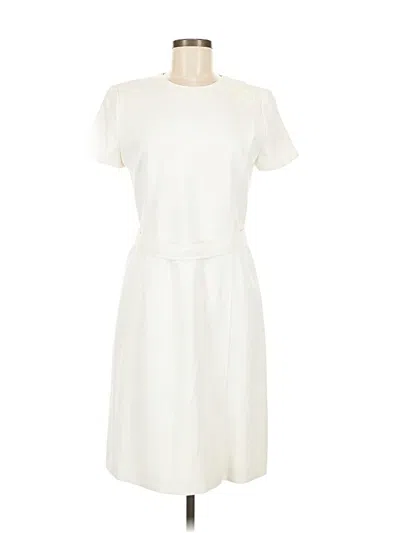 Pre-owned Boss By Hugo Boss Casual Dress In White