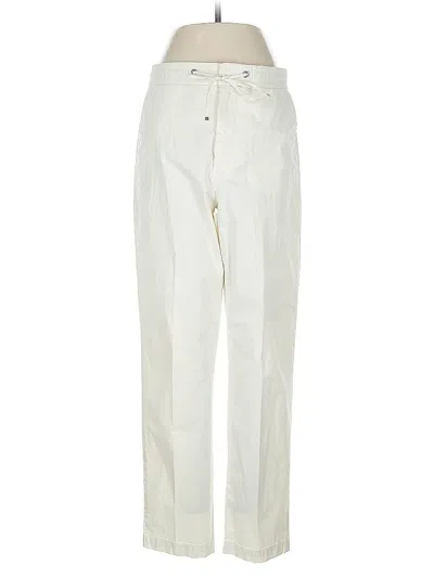Pre-owned Boss By Hugo Boss Casual Pants In Ivory