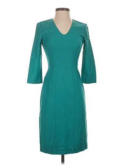 Pre-owned Boss By Hugo Boss Cocktail Dress In Blue