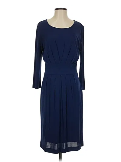 Pre-owned Boss By Hugo Boss Cocktail Dress In Blue