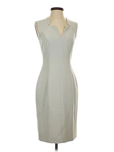 Pre-owned Boss By Hugo Boss Cocktail Dress In Gray