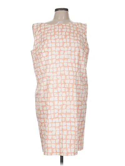 Pre-owned Boss By Hugo Boss Cocktail Dress In Orange