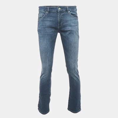 Pre-owned Boss By Hugo Boss Denim Blue Slim Fit Delaware Jeans S Waist 30"