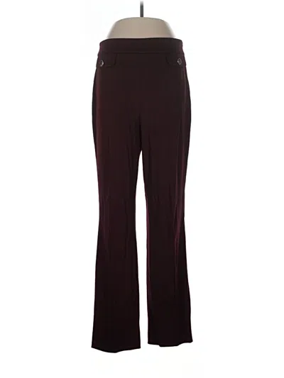 Pre-owned Boss By Hugo Boss Dress Pants In Burgundy