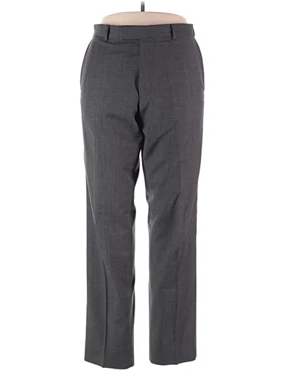 Pre-owned Boss By Hugo Boss Dress Pants In Gray