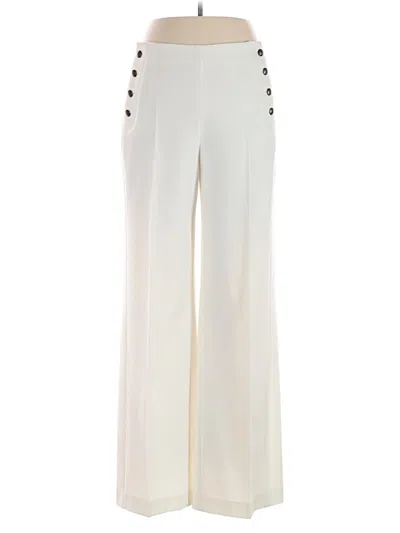 Pre-owned Boss By Hugo Boss Dress Pants In Ivory