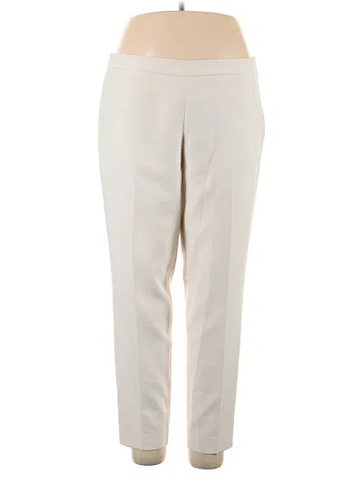 Pre-owned Boss By Hugo Boss Dress Pants In White