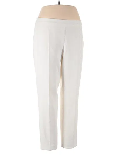Pre-owned Boss By Hugo Boss Dress Pants In White