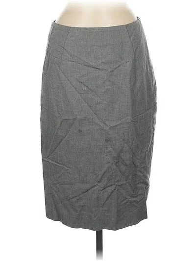 Pre-owned Boss By Hugo Boss Formal Skirt In Gray