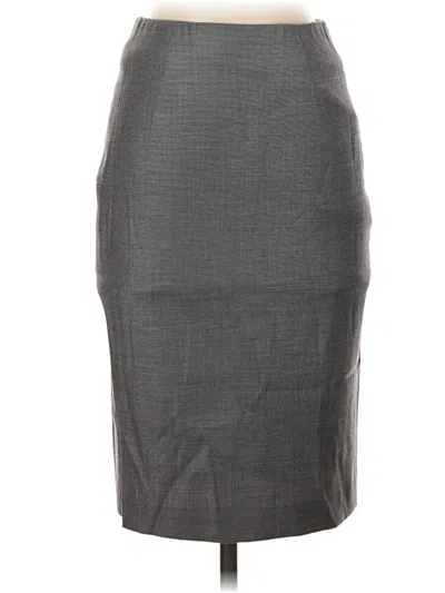 Pre-owned Boss By Hugo Boss Formal Skirt In Gray