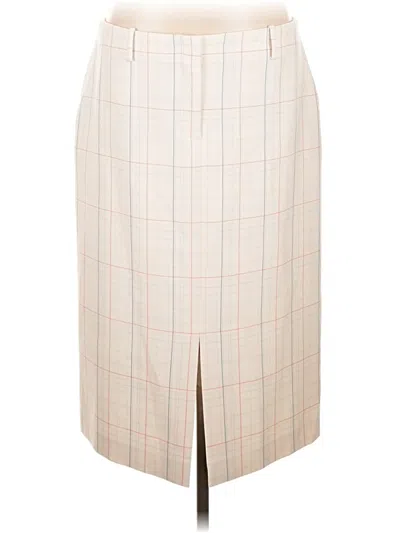 Pre-owned Boss By Hugo Boss Formal Skirt In Ivory