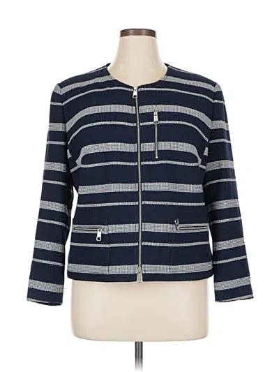 Pre-owned Boss By Hugo Boss Jacket In Blue