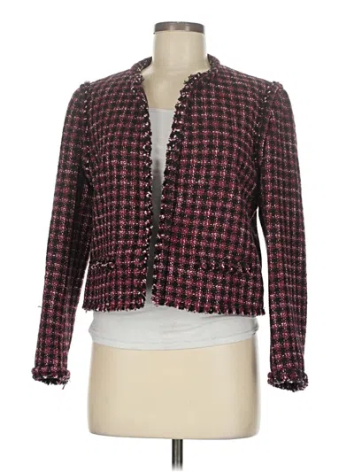 Pre-owned Boss By Hugo Boss Jacket In Burgundy