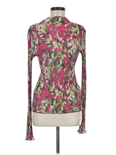 Pre-owned Boss By Hugo Boss Long Sleeve Blouse In Pink