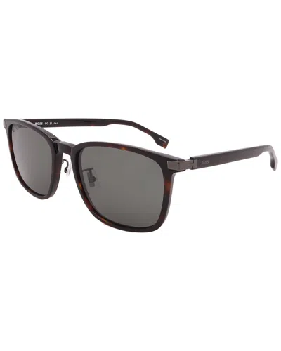 Boss By Hugo Boss Men's 1406/s 57mm Sunglasses In Black