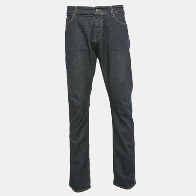 Pre-owned Boss By Hugo Boss Navy Blue Denim Delaware Slim Fit Jeans Xxl Waist 38"