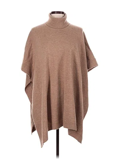 Pre-owned Boss By Hugo Boss Poncho In Brown