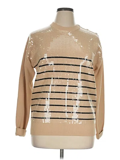 Pre-owned Boss By Hugo Boss Pullover Sweater In Tan