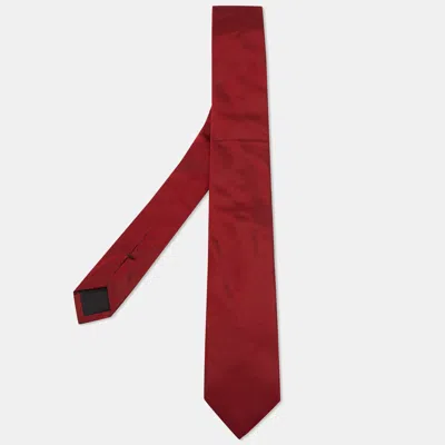 Boss By Hugo Boss Red Silk Tie