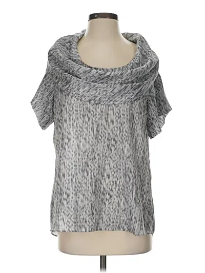 Pre-owned Boss By Hugo Boss Short Sleeve Blouse In White