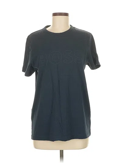 Pre-owned Boss By Hugo Boss Short Sleeve T-shirt In Gray