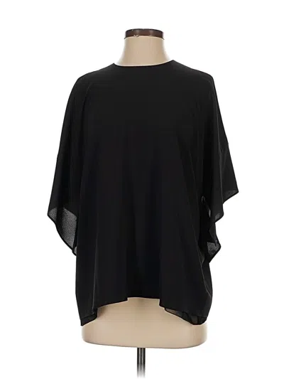 Pre-owned Boss By Hugo Boss Short Sleeve Top Black Boatneck Tops