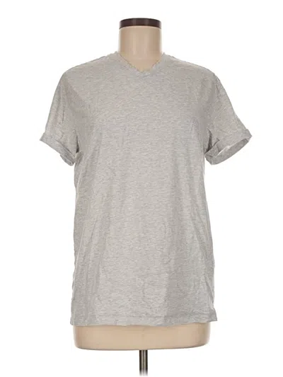 Pre-owned Boss By Hugo Boss Short Sleeve T-shirt In Gray