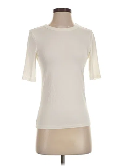 Pre-owned Boss By Hugo Boss Short Sleeve Turtleneck In Ivory