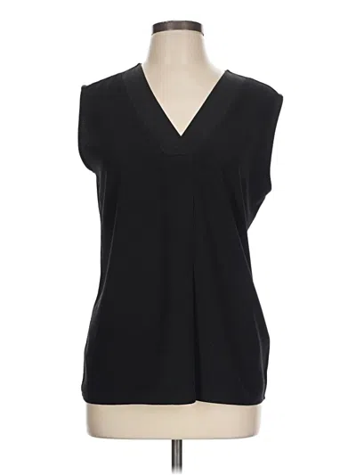 Pre-owned Boss By Hugo Boss Sleeveless Blouse In Black