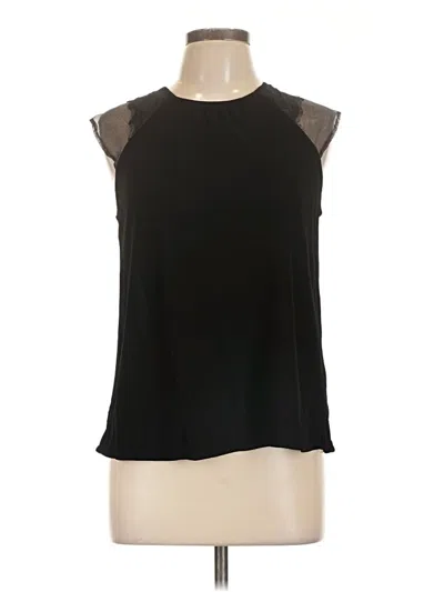 Pre-owned Boss By Hugo Boss Sleeveless Blouse In Black