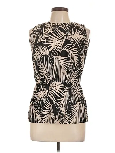 Pre-owned Boss By Hugo Boss Sleeveless Blouse In Black