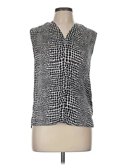 Pre-owned Boss By Hugo Boss Sleeveless Blouse In Silver